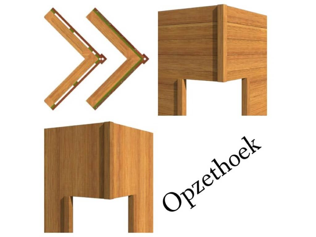 hoek opzet Custom